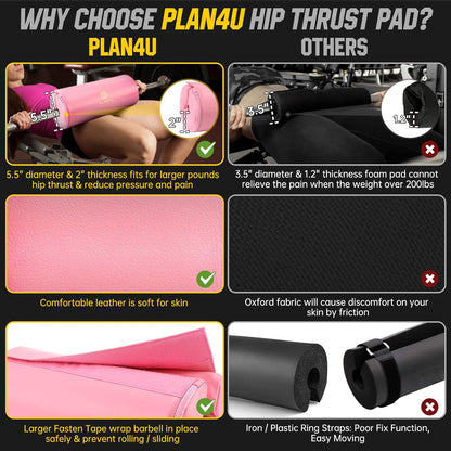 Barbell Pad for Bench Press Hip Thrust Weightlifting