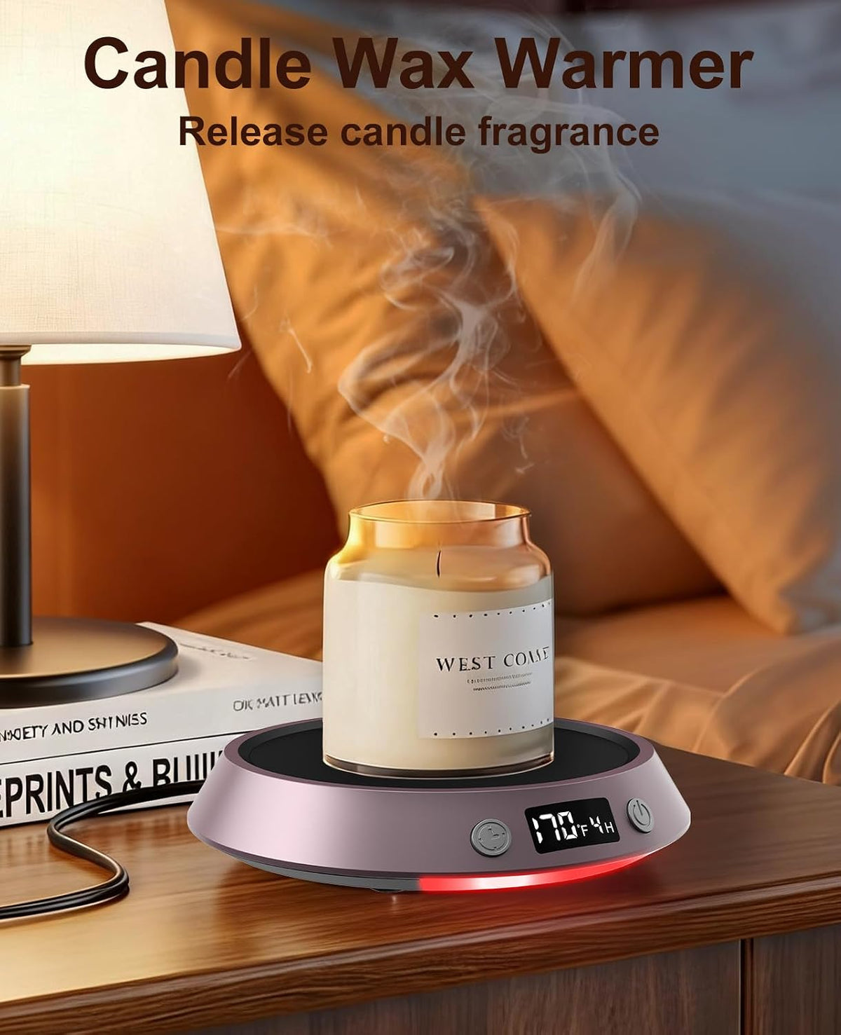 Mug Warmer for Desk, Coffee Warmer with 3 Temp Settings & 2-9H Timer