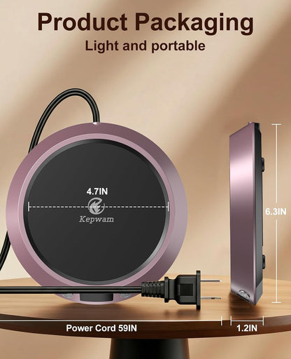 Mug Warmer for Desk, Coffee Warmer with 3 Temp Settings & 2-9H Timer