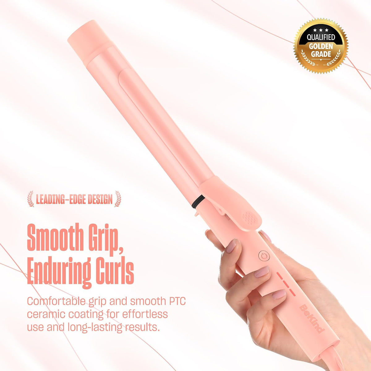 Curliq 1.25-Inch Extra-Long Barrel Curling Iron