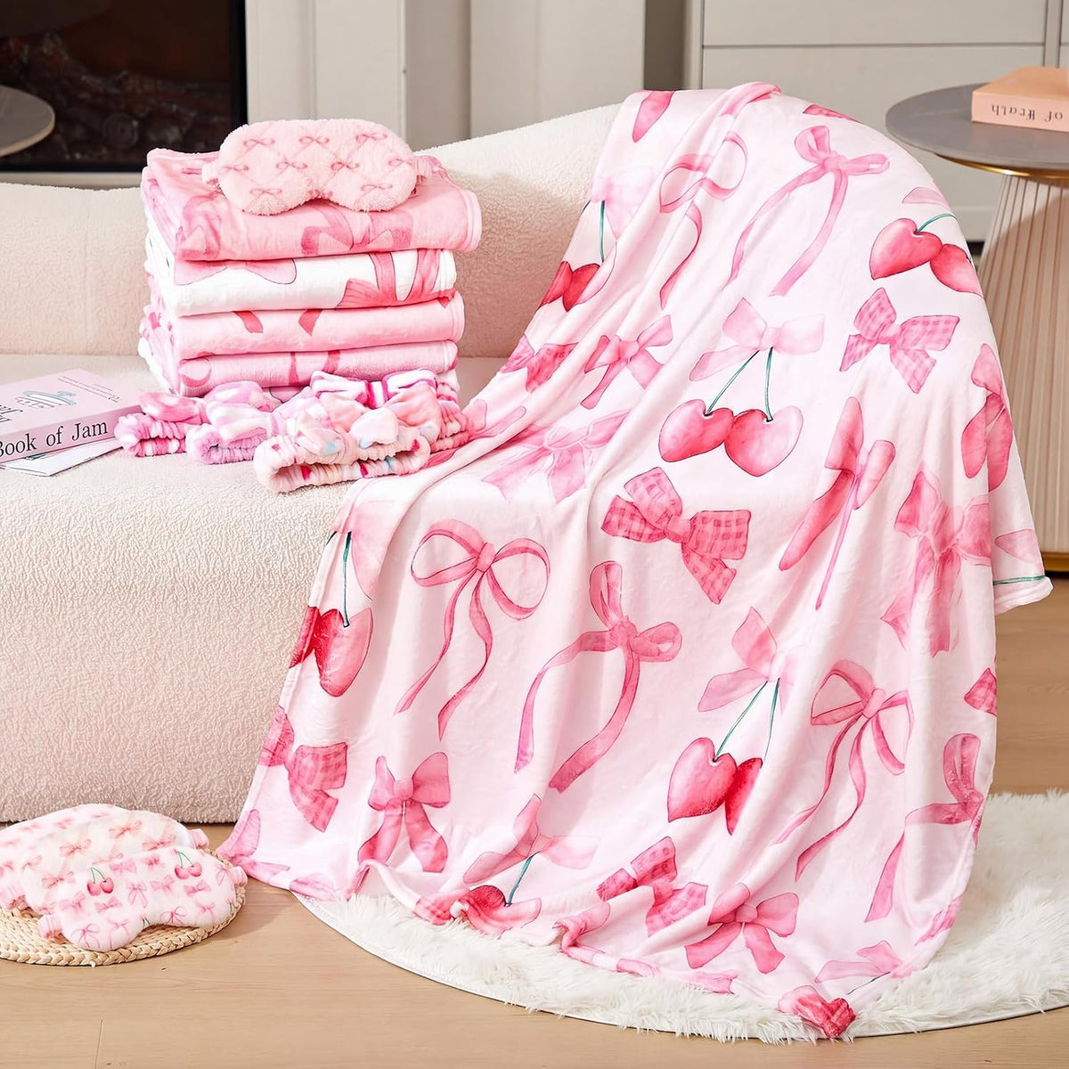 18 Pcs Sleepover Party Supplies for Slumber Girls Spa Party Gift