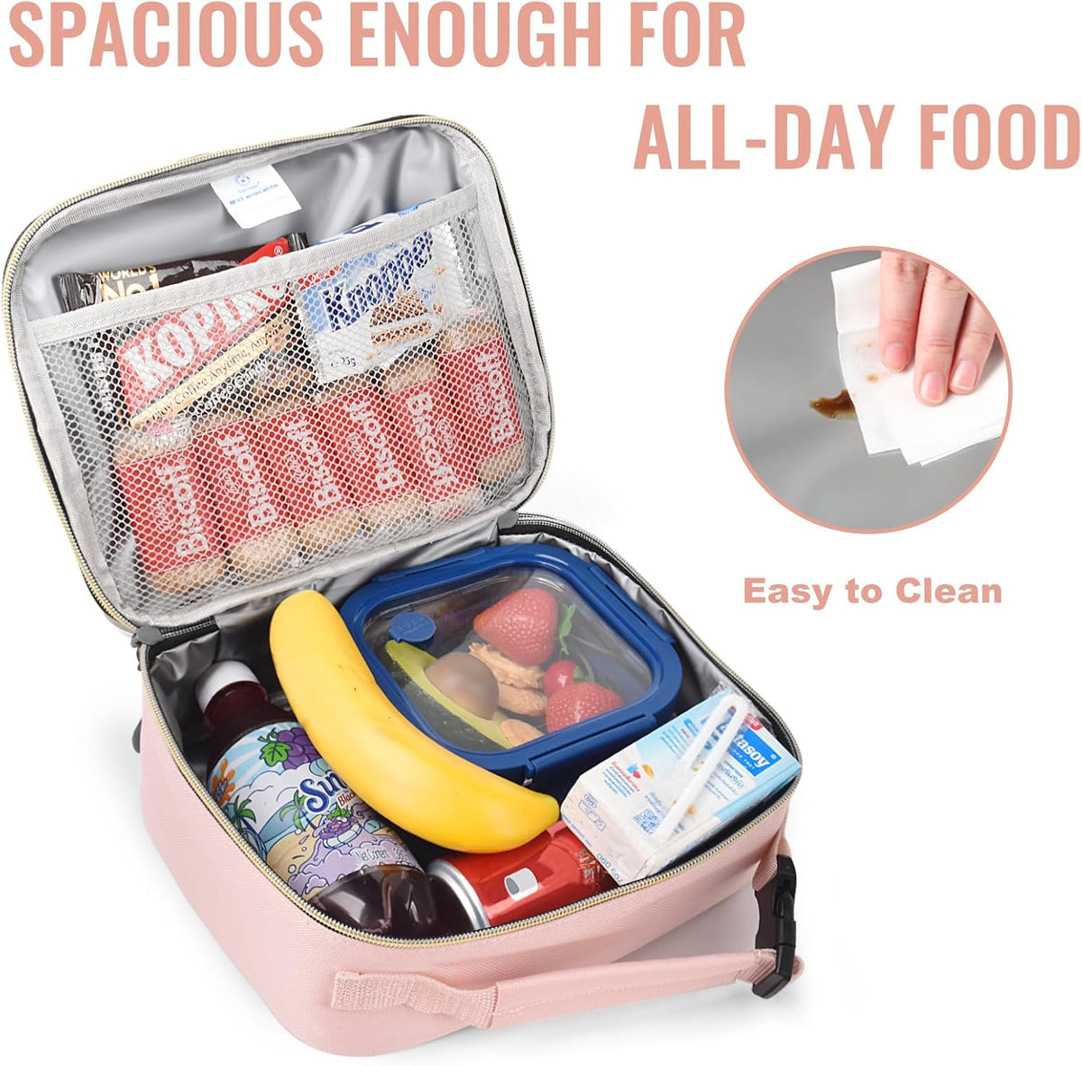 Kids Insulated Lunch Box for Boys Girls,Back to School,Office