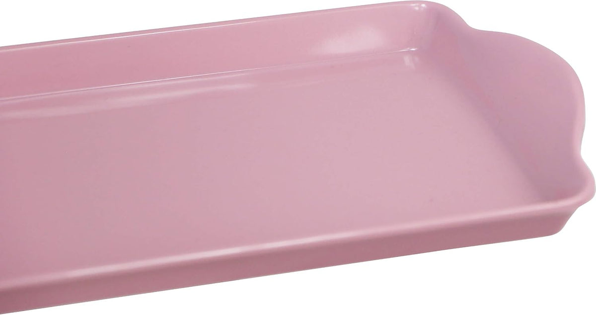 Calypso Basics Melamine Tidbit Tray, Pink (06601)
