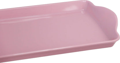 Calypso Basics Melamine Tidbit Tray, Pink (06601)