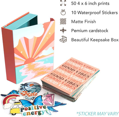 Peach Wall Collage Kit, Preppy Room Decor Aesthetic Pictures Wall Decor, Cute Picture Collage, Preppy Pictures for Wall, Teen Girls Room Decor, Cute BedroomWall Decor, 50 Set 4x6 in
