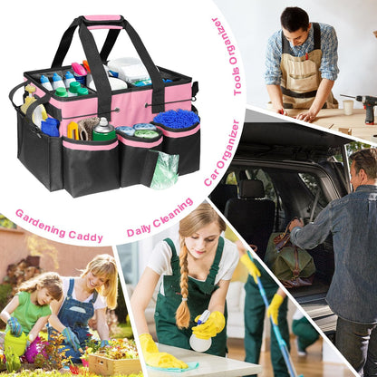Large Cleaning Caddy Bag-Wearable, Waterproof, Heavy, Duty