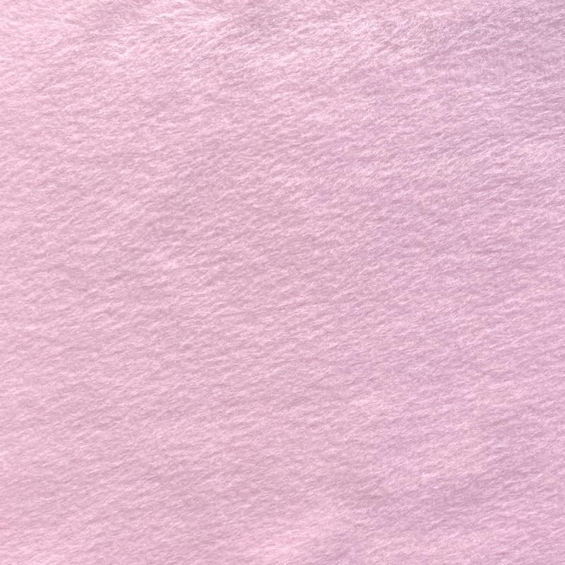Solid No-Sew Fleece Throw Blanket Kit, Soft Pink/Gray, 50x60
