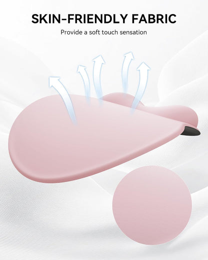 Mouse Pad with Wrist Rest for Desktop Large Ergonomic Mouse Mat(Light Pink)