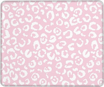 Coquette Stuff,Girly Mousepad,Leopard Mouse pad,Pink Mouse pad,Cute core Mousepad,Cheetah Print Desk mat,8.3 * 10.3 Inches