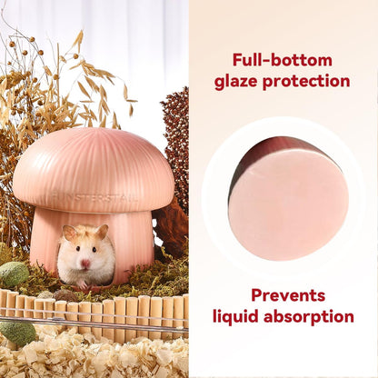 Ceramic Hamster Habitat Hideout