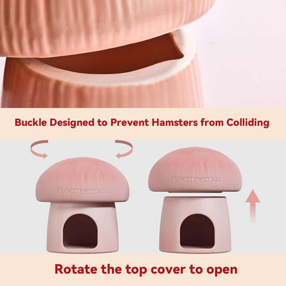Ceramic Hamster Habitat Hideout