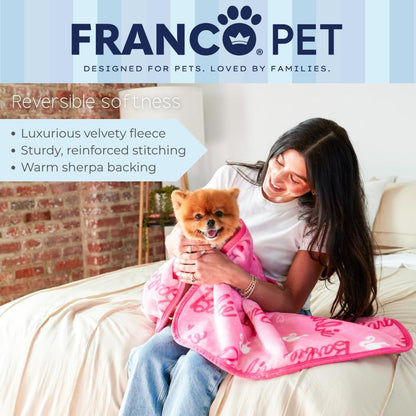 Barbie Waterproof Dog Bed Cover, Large 30x40 Pet Blanket for Furniture Bed Couch Sofa, (Officially Licensed) by Franco
