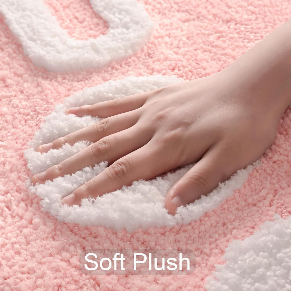 You Look Good Bath Mat Cute Pink Bathroom Rugs Funny Bath Rug, Non Slip Floor Mat Cool Home Decor, Soft Microfiber Bathmat Machine Washable Super Absorbent Carpet for Shower (16x24 inch)