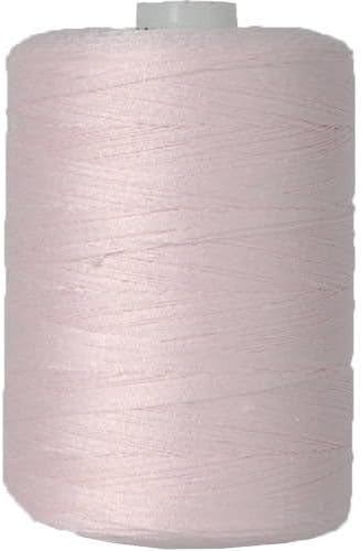 Cotton Quilting Thread, 1000M 50/3, Pale Pink 201 | Long staple cotton thread for quilting, sewing and serging. Low-lint, smooth thread for clean stitches and strong seams.