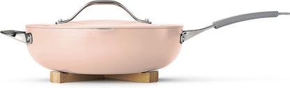 All-in-One Plus Pan Set, 5-Quart Ceramic Non Stick Cooking Pan
