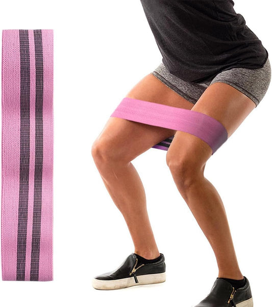 Women Hip Elastic Resistance Band for Squats, Walking Side Steps
