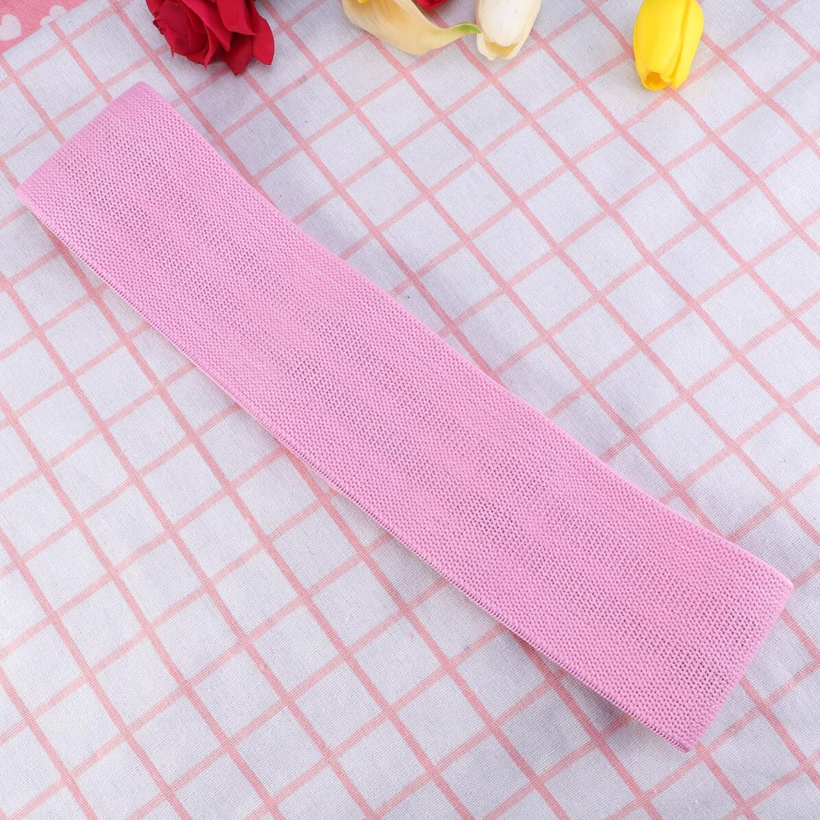 Women Hip Elastic Resistance Band for Squats, Walking Side Steps