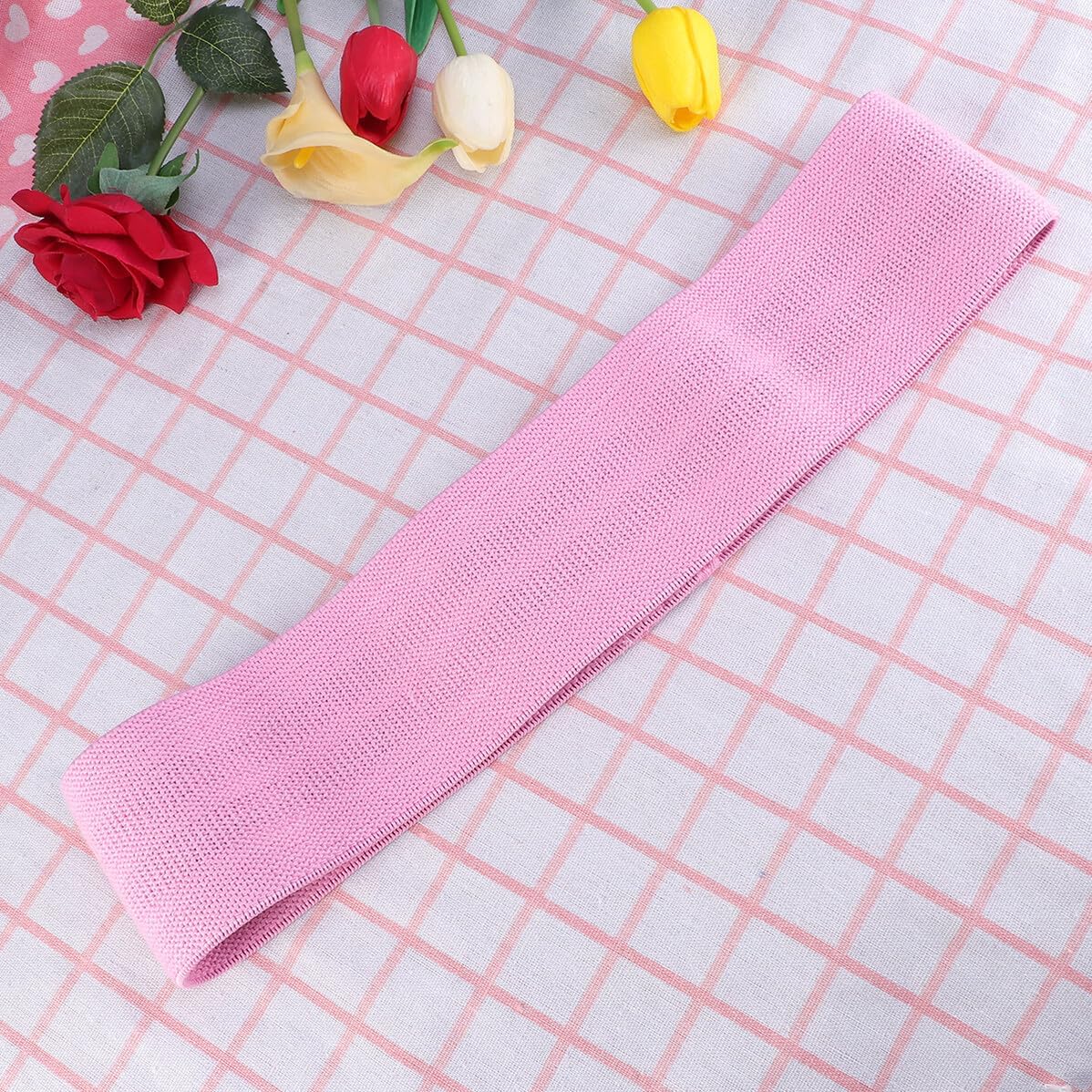 Women Hip Elastic Resistance Band for Squats, Walking Side Steps