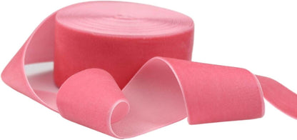 Velvet Ribbon for Gift Wrapping Christmas Decoration (07 (Peach),1" (25mm) x 5 Yards)