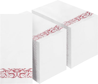 200 Pack Disposable Paper Napkins, 3-Ply Soft & Absorbent