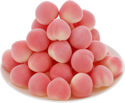 30 Pcs Artificial Mini Peaches Decoration Fake Peach Fruit
