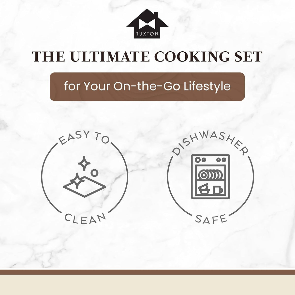 Non Stick Frying Pans - Concentrix 2-Piece Stainless Steel Pan Set - Stove & Oven Compatible 8-inch & 11-inch Ceramic Frying Pan with Riveted Handles - Cinnebar Blush Pink Nonstick Pan Set