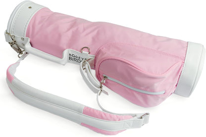 Bogeys2Birdies Children's Golf Bag, Kids Carry Bag, Small Sunday Bag for Childrens Golf Clubs, Ages 5-8, Boys and Girls, Pink and Blue