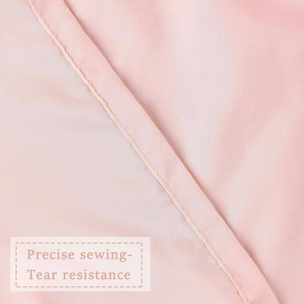 Peach Shower Curtain 2 Pack, 36" W x 72" H x 2 Panels
