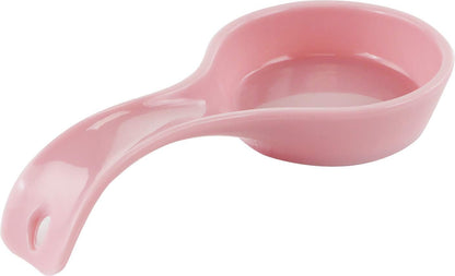 Calypso Basics Single Plastic Spoon Rest, Pink, single spoon