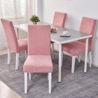 Dining Chair Covers Set of 4 Stretch Chair Slipcovers Washable