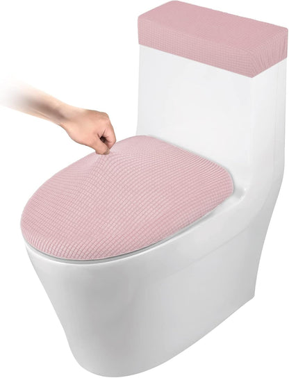 Toilet Lid Cover and Toilet Tank Cover, Toilet Covers Set for Bathroom