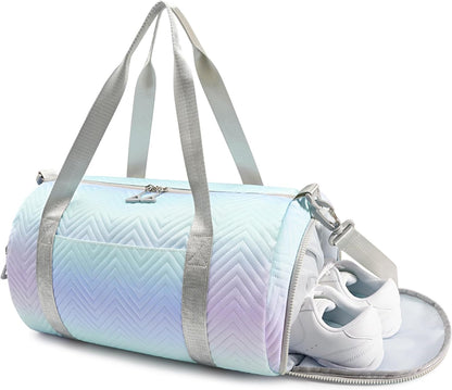 STELLE Dance Bag for Girls Ballerina Bags Gym Duffle(LM,F)