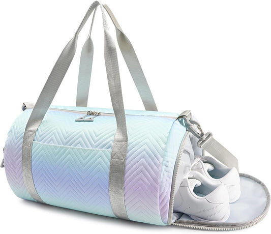 STELLE Dance Bag for Girls Ballerina Bags Gym Duffle(LM,F)