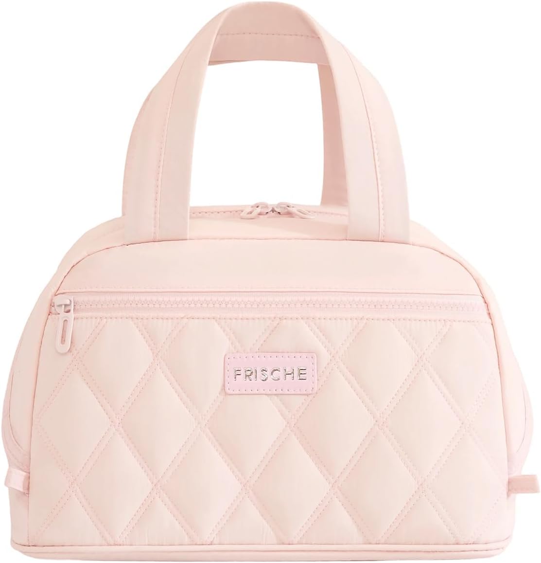 Insulated Lunch Box for Women Cute,Small Leakproof Reusable Cooler Bag with Strap, Lunch Box for Work Beach Camping,Pink