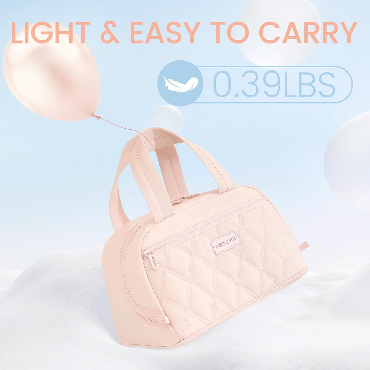 Insulated Lunch Box for Women Cute,Small Leakproof Reusable Cooler Bag with Strap, Lunch Box for Work Beach Camping,Pink