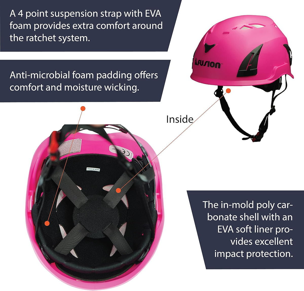 Meka Work Helmet for Climbing, Biking, Roller Skating and Skateboarding for Kids and Adult