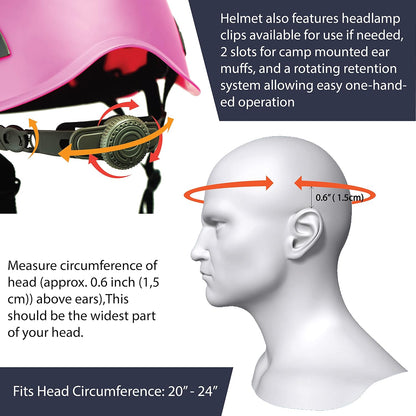 Meka Work Helmet for Climbing, Biking, Roller Skating and Skateboarding for Kids and Adult