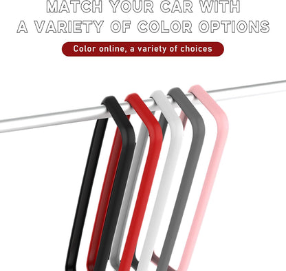 Car Rear View Mirror Protector Frame, Edge Cover Trim, Pink