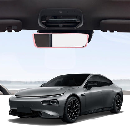 Car Rear View Mirror Protector Frame, Edge Cover Trim, Pink