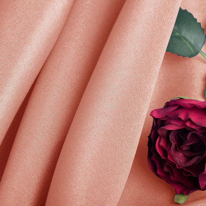 2pack 70 Inch Dusty Pink Round Tablecloth in Washable Polyester Fabric for Wedding/Banquet/Restaurant/Parties