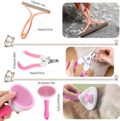 Kitten Starter Kit - 37 Pcs of Cat Essentials for Indoor Kittens