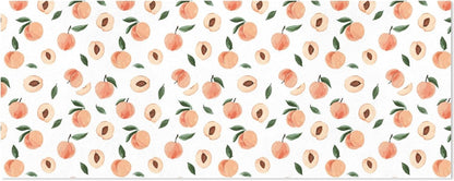 3 Rolls Birthday Wrapping Paper Roll - Cute Peaches Pattern Design Gift Wrapping Paper for Christmas, Bridal, Holiday, Party, Baby Shower - 58 x 22.8 inch