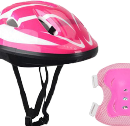 Children's Gear Set for and Skating with Helmet and Pads
