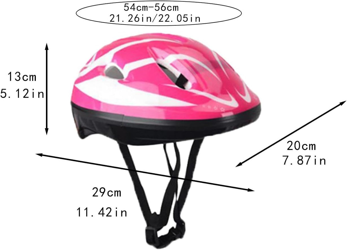 Children's Gear Set for and Skating with Helmet and Pads