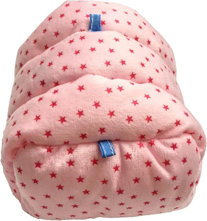 Guinea Pig Warm Cave Bed (L, Star-Pink)
