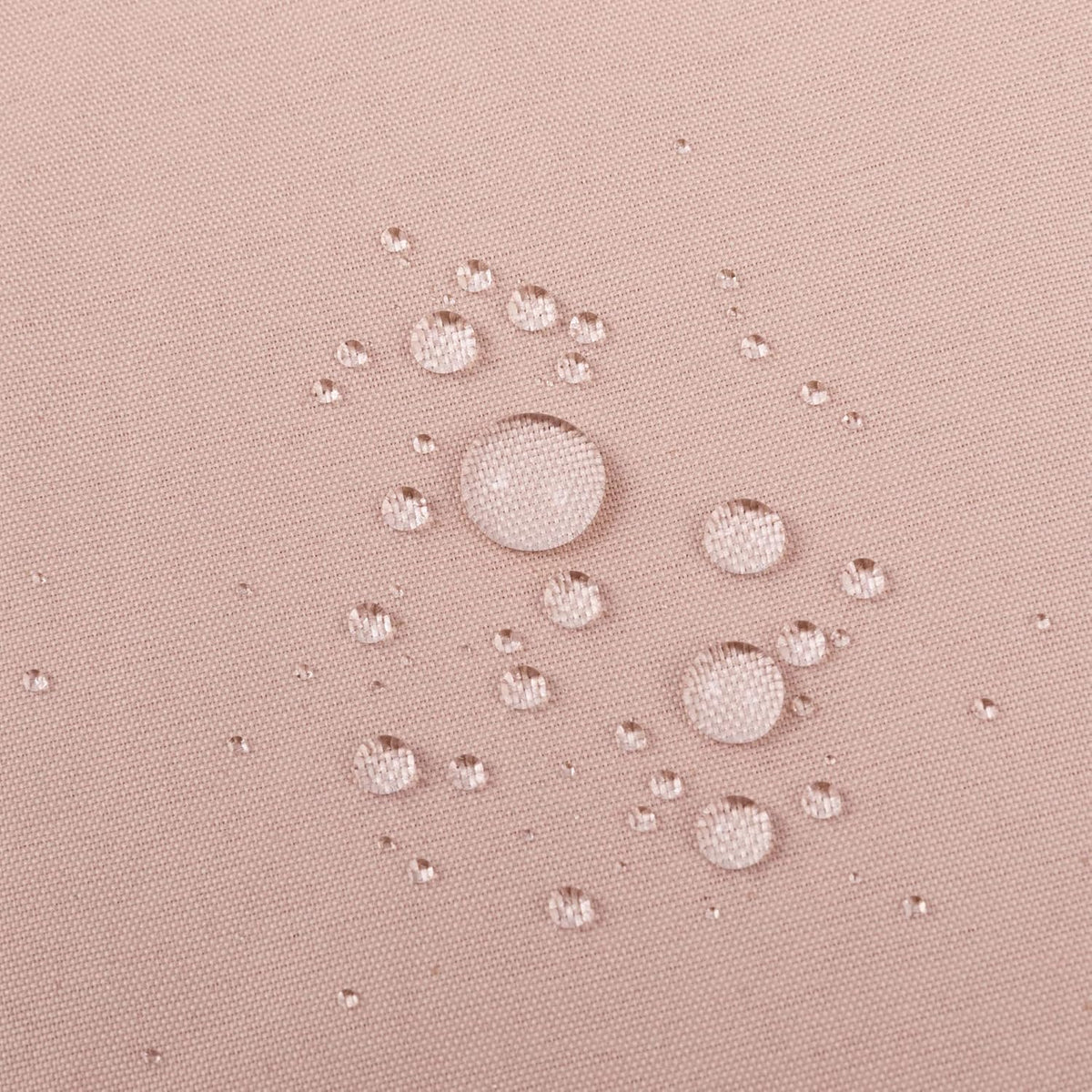 Waterproof Fabric Shower Curtain or Liner Blush Pink, 72x72