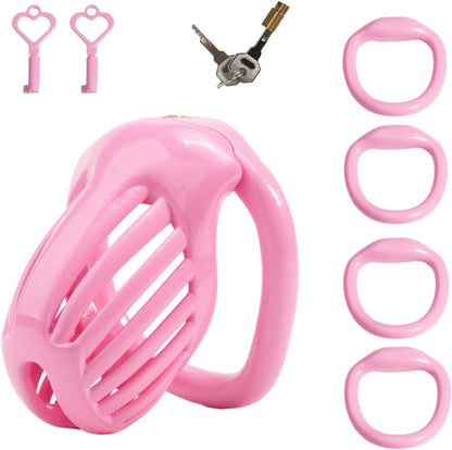 Men's Lightweight Endurance Training Stand with Flat and deformable Function Integrated A406-SS (Pink Cage)
