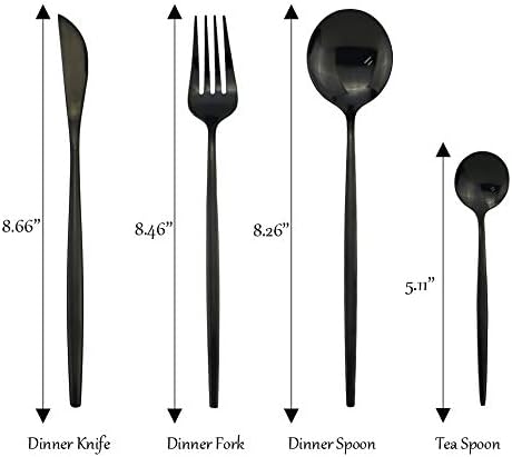 Silver Silverware Set, 24-Piece Stainless Steel Flatware Set Service For 6, Mirror Polished Pink Handle Tableware Cutlery Set Knife Fork And Spoon For Home & Restaurant, Dishwasher Safe