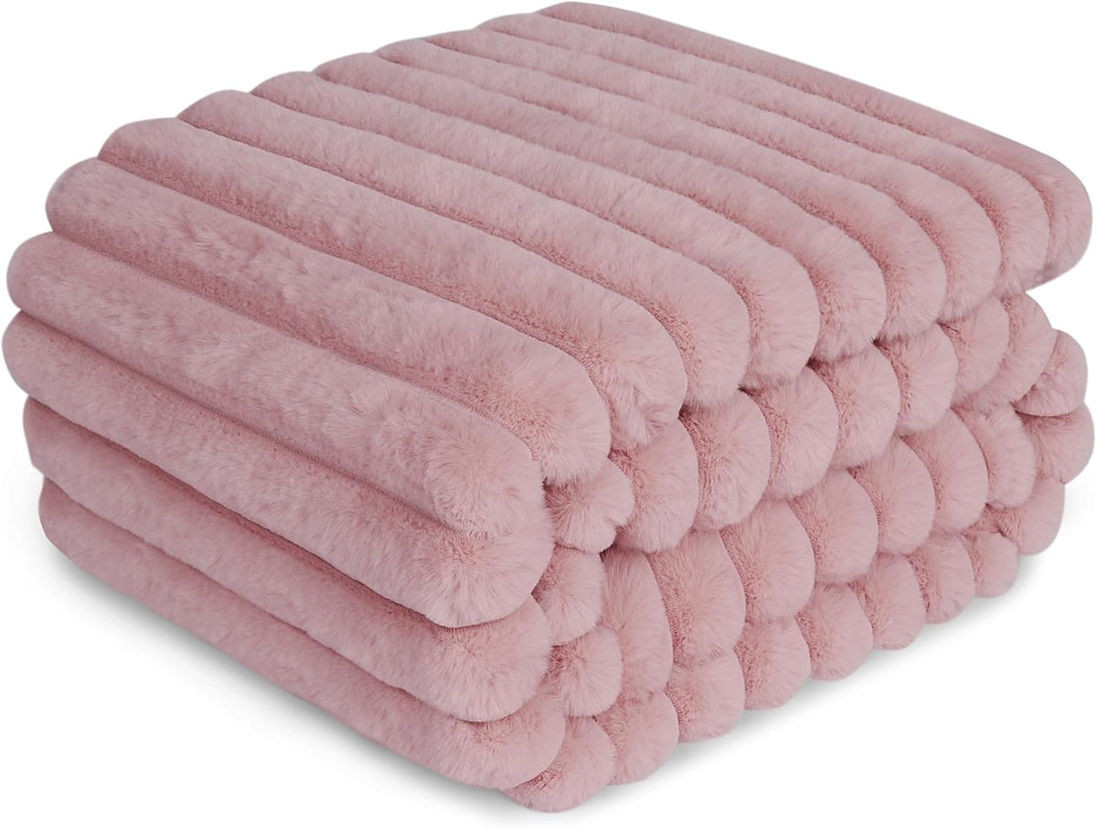 Reversible Waterproof Sherpa Pet Blanket for Large Dogs & Cats