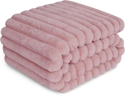Reversible Waterproof Sherpa Pet Blanket for Large Dogs & Cats